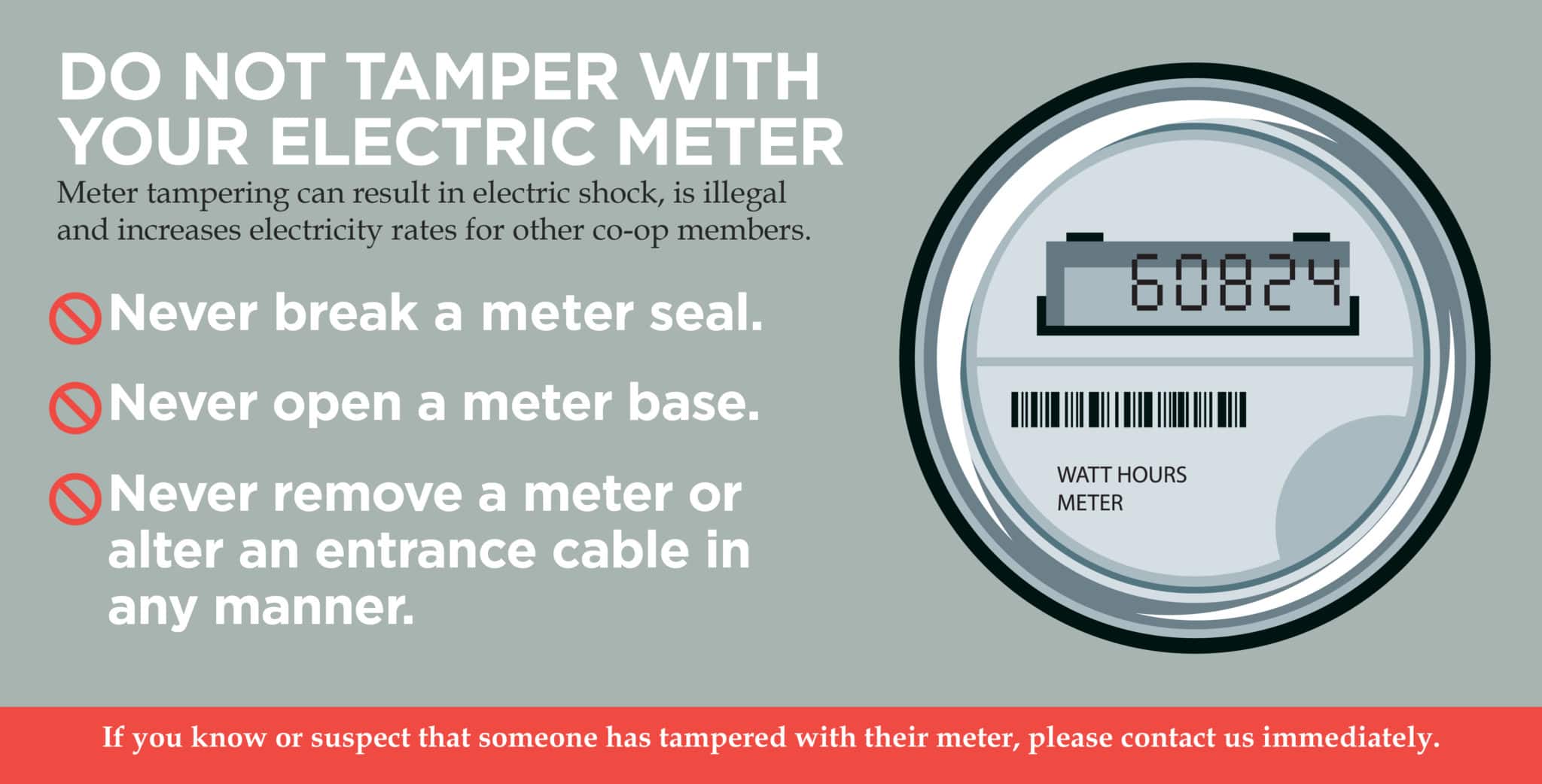 Don’t Tamper With Your Electric Meter Kenergy Corp
